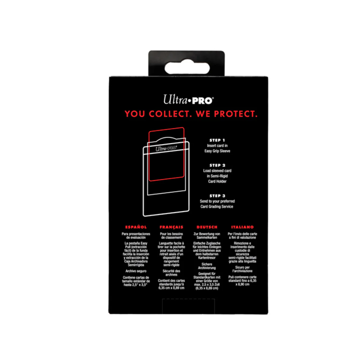 Card Sleeves: Grading Submission Combo- Standard (Semi-Rigid & Easy Pull Tab Sleeves)(50ct) - Image 2