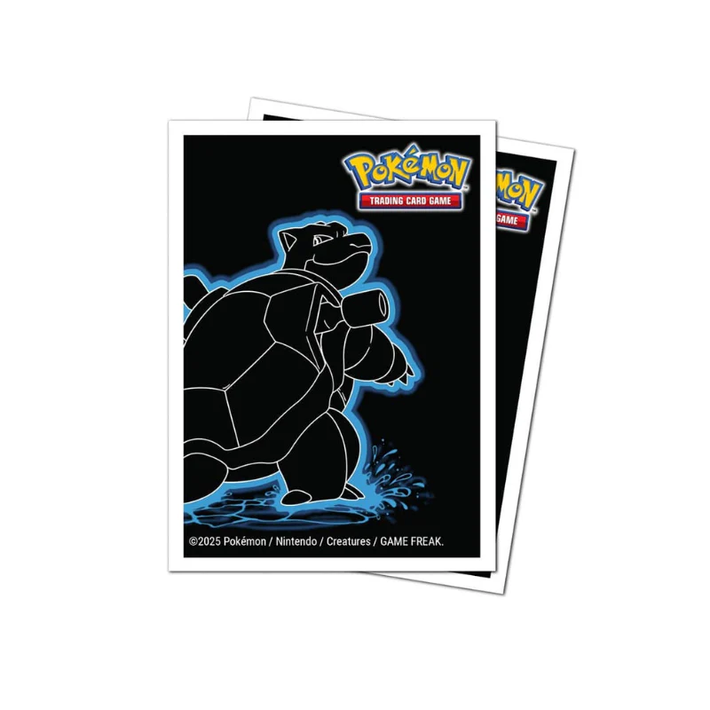 Card Sleeves: Pokémon Apex- Neon Kanto- Blastoise (105ct) - Image 2