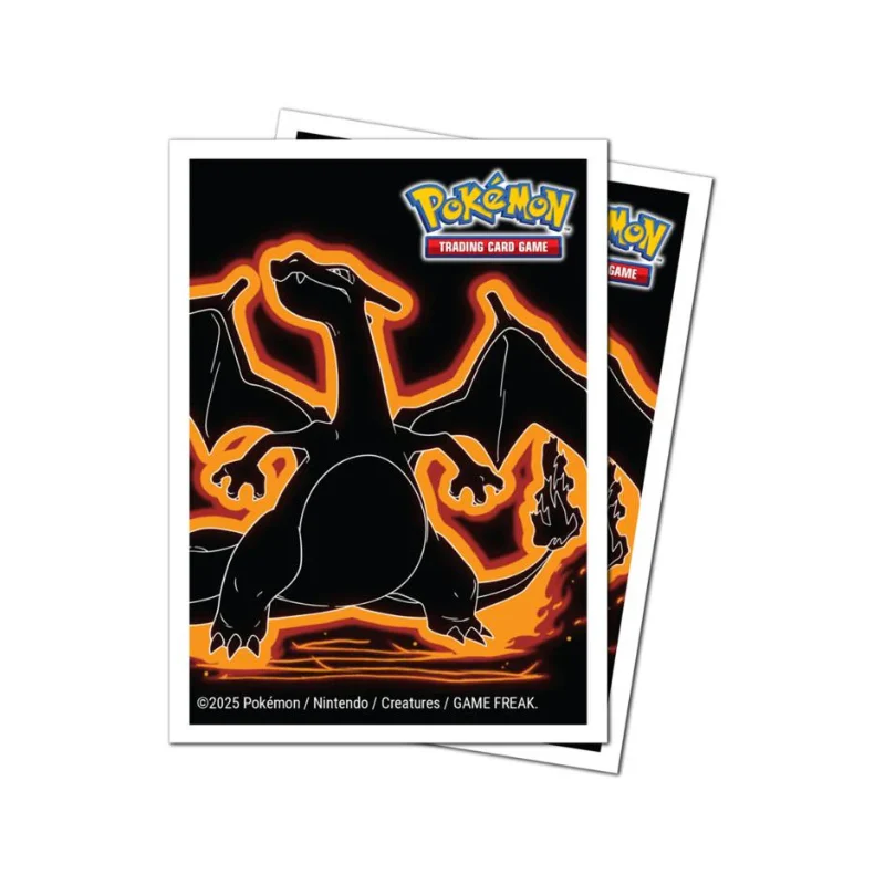 Card Sleeves: Pokémon Apex- Neon Kanto- Charizard (105ct) - Image 2