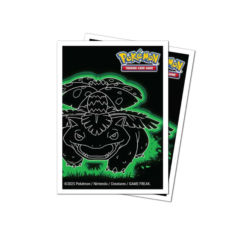 Card Sleeves: Pokémon Apex- Neon Kanto- Venusaur (105ct) - Image 2