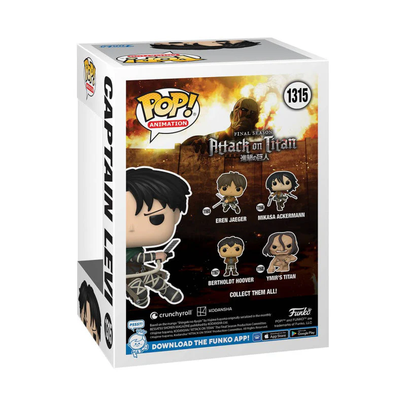 Funko Pop! Attack on Titan - Captain Levi (AAA) - Image 3