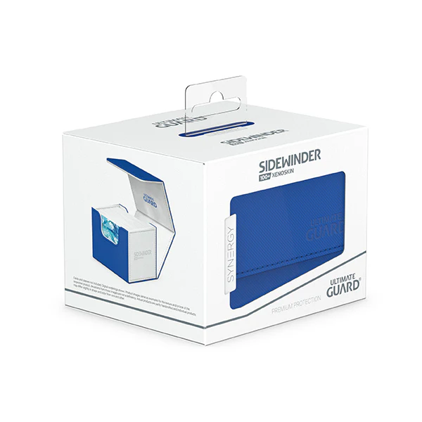 Deck Case: Sidewinder 100+ Standard Size Synergy- White/Blue - Image 3