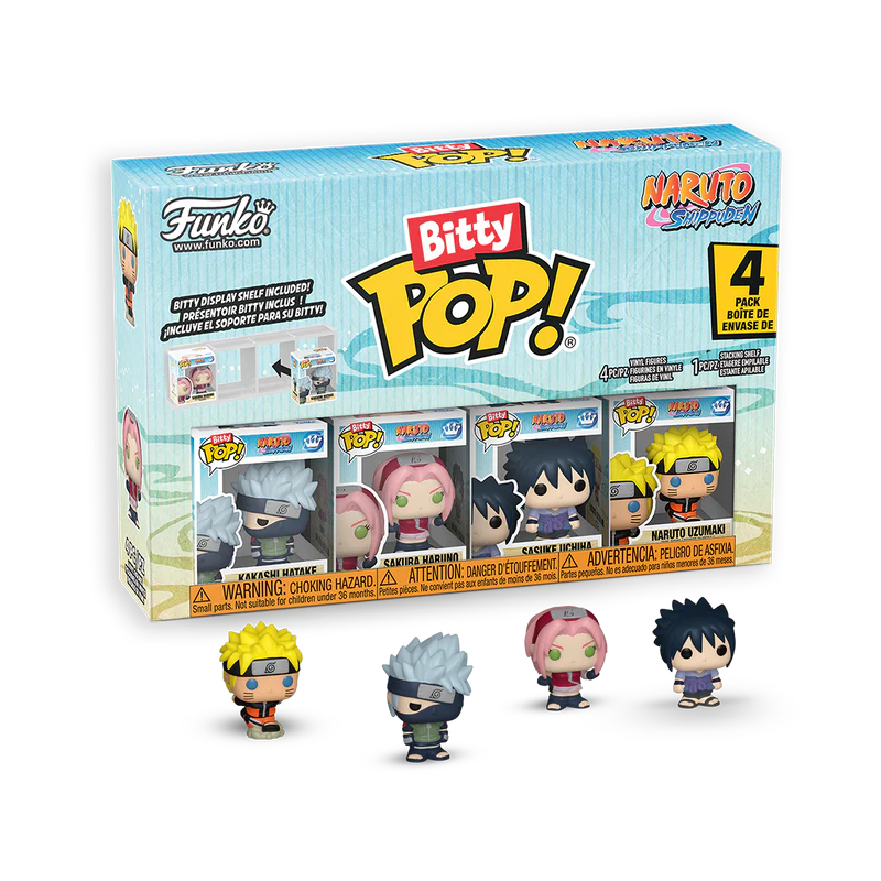 Funko Bitty Pop! Naruto 4-Pack Series 1