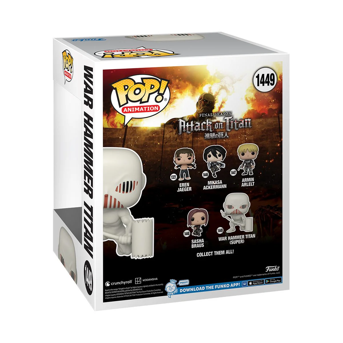 Funko Pop! Attack on Titan - War Hammer Titan 6-inch - Image 3