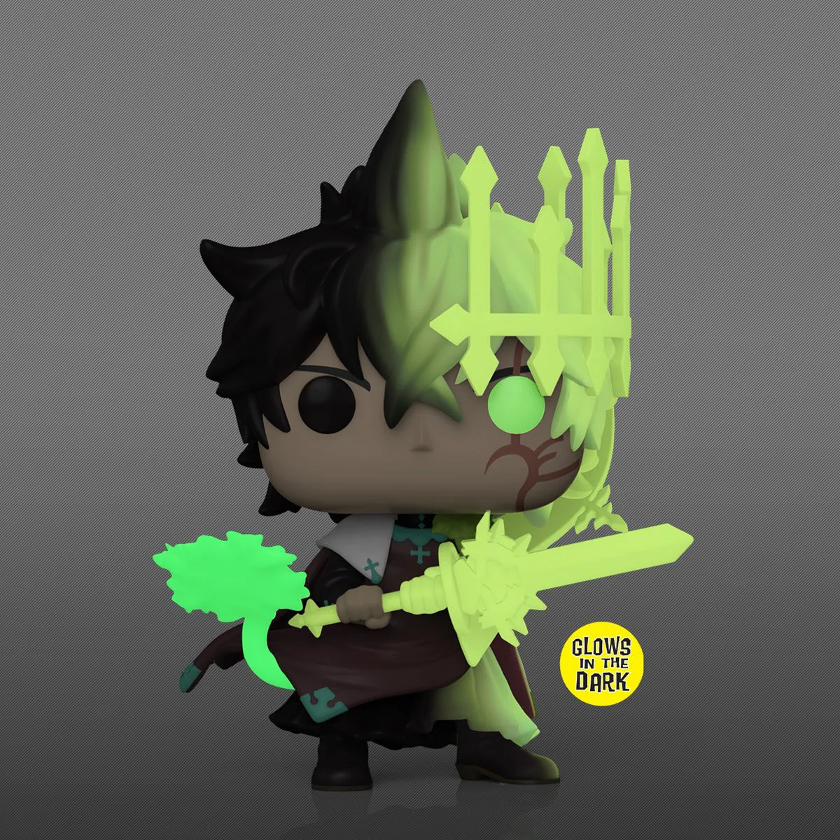 Funko Pop! Black Clover - Yuno Spirit of Zephyr Glow (Entertainment Earth) - Image 2