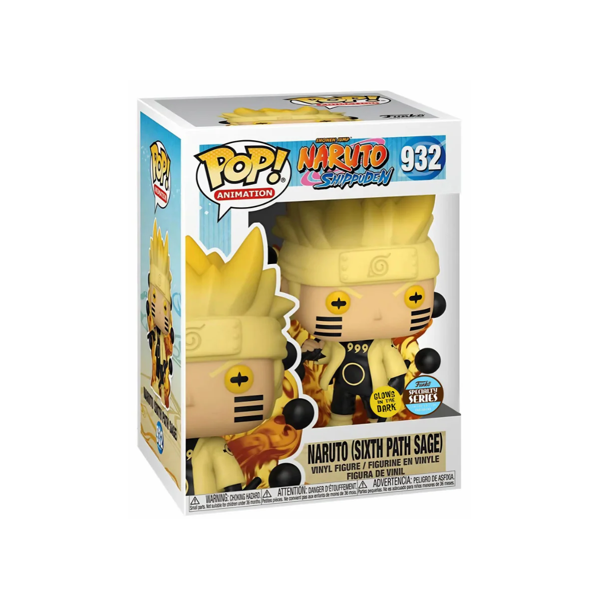 Funko Pop! Naruto Shippuden - Naruto Sixth Path Sage Glow (Specialty Series)