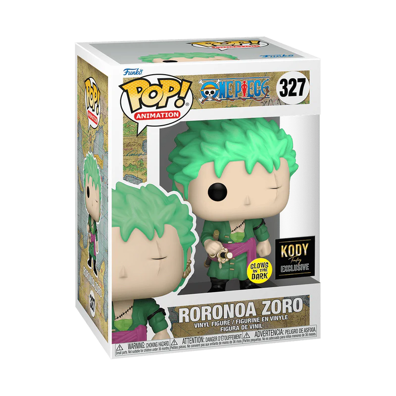 Funko Pop! One Piece - Roronoa Zoro Glow (Kody)