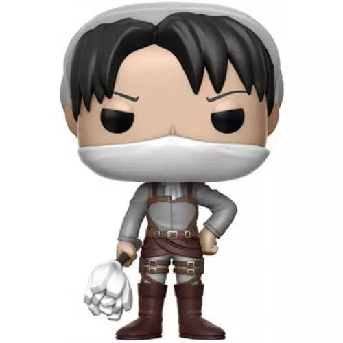 Funko Pop! Attack On Titan - Cleaning Levi (Hot Topic) - Image 2