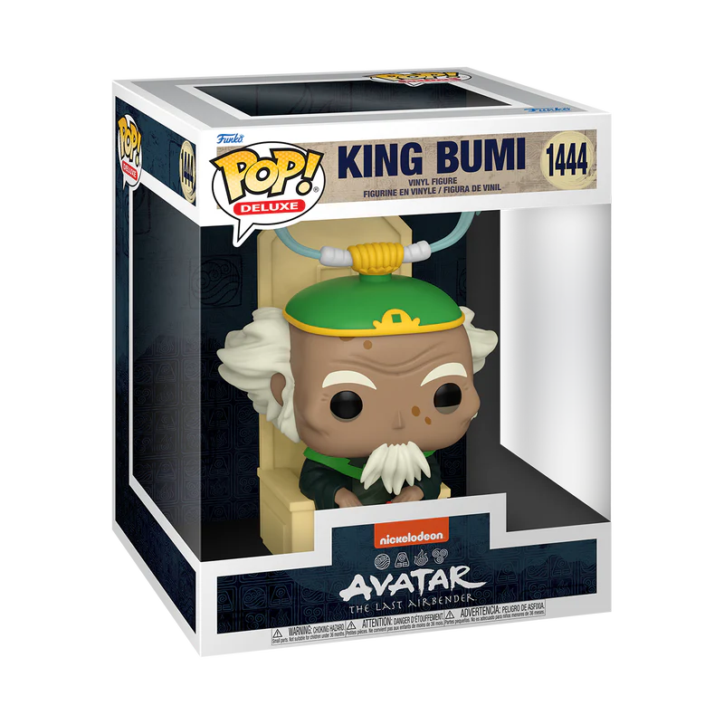 Funko Pop! Avatar The Last Airbender - King Bumi On Throne 6-inch
