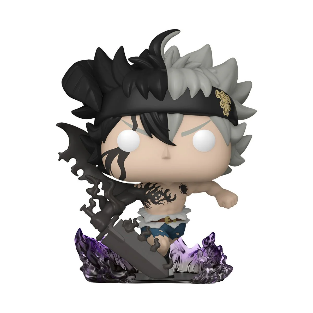 Funko Pop! Black Clover - Black Asta Glow (Entertainment Earth) - Image 3