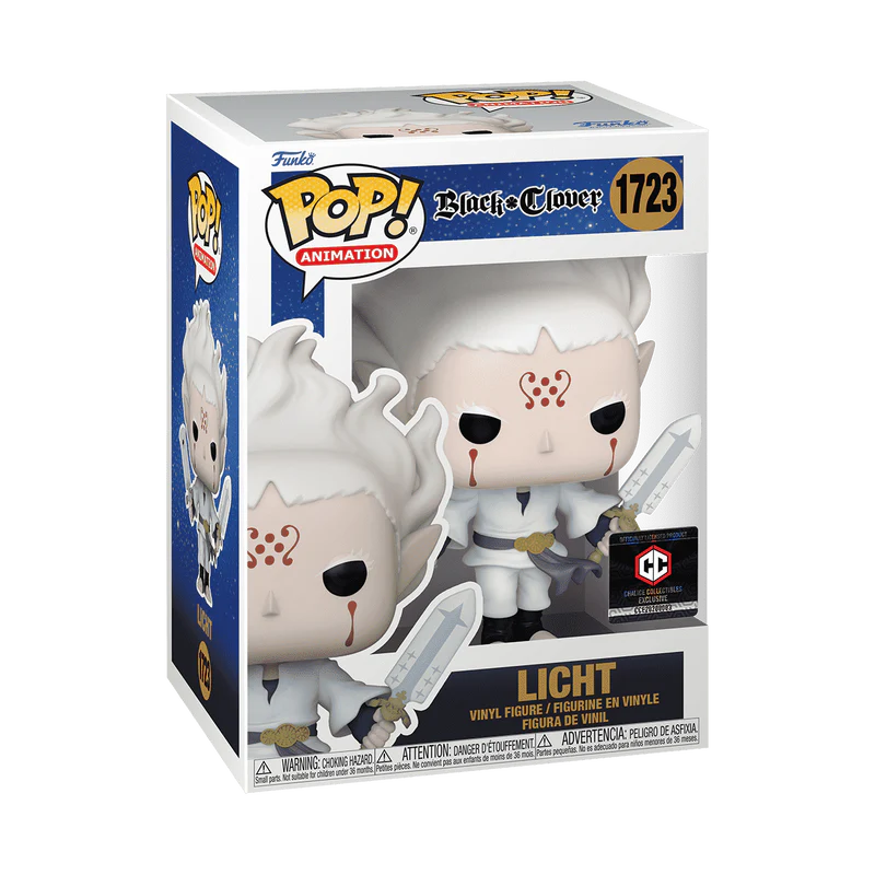 Funko Pop! Black Clover - Licht w/ Sword (Chalice Collectibles)