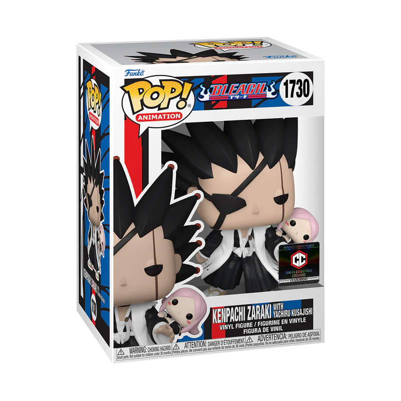 Funko Pop! Bleach - Kenpachi Zaraki w/ Yachiru Kusajishi (Chalice Collectibles)