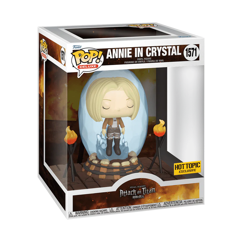 Funko Pop! Deluxe Attack on Titan - Annie in Crystal (Hot Topic)