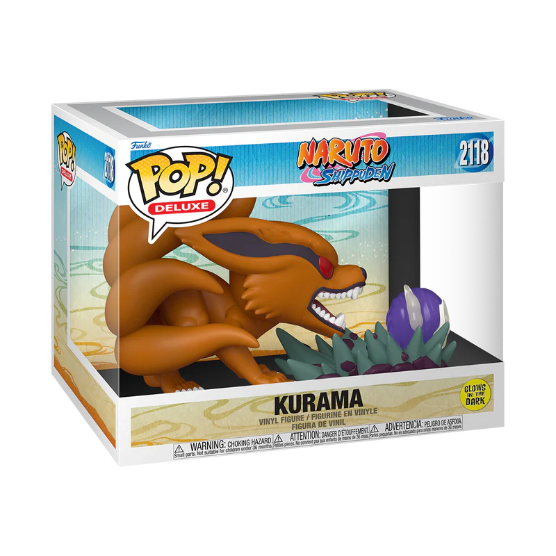 Funko Pop! Deluxe Naruto Shippuden - Kurama Glow