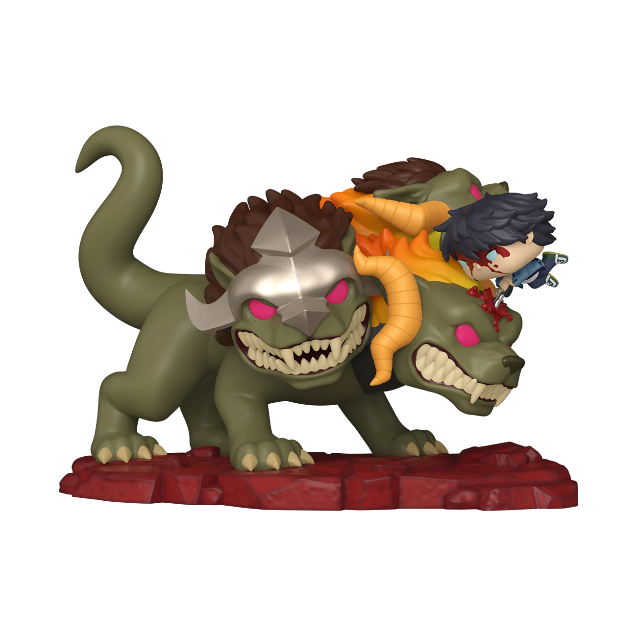 Funko Pop! Deluxe Solo Leveling - Jinwoo Vs Cerberus - Image 2