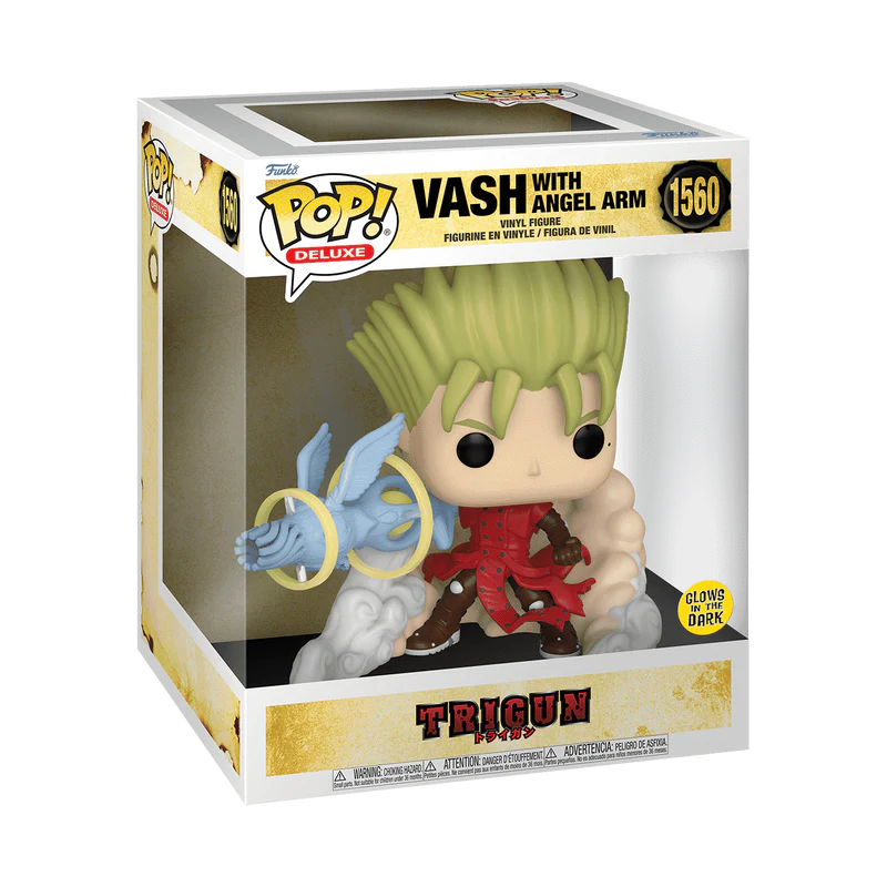 Funko Pop! Trigun - Vash with Angel Arm Glow 6-inch