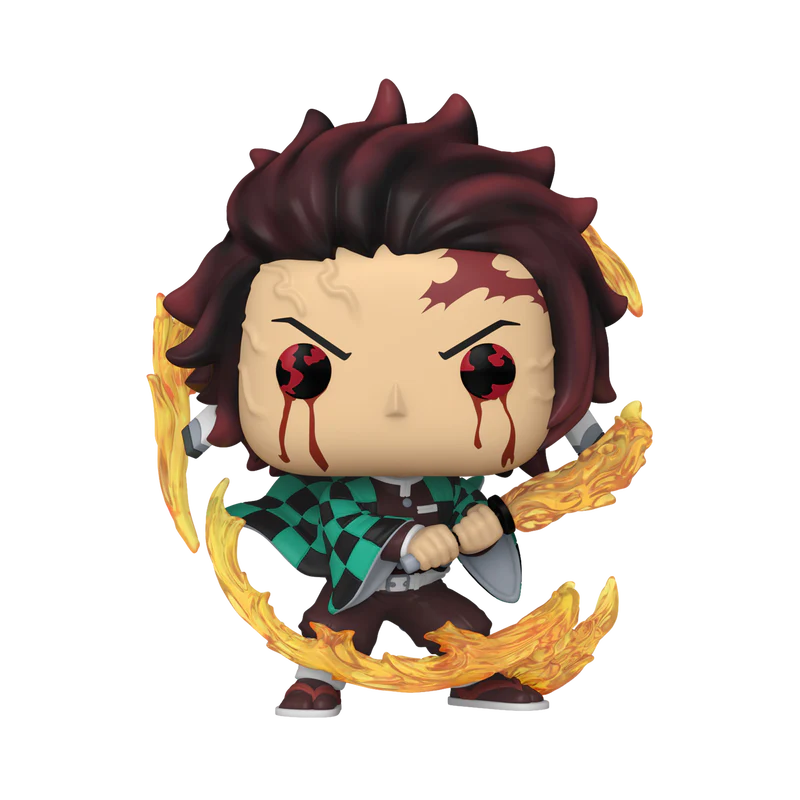 Funko Pop! Demon Slayer - Tanjiro Kamado (Sun Breathing) - Image 2