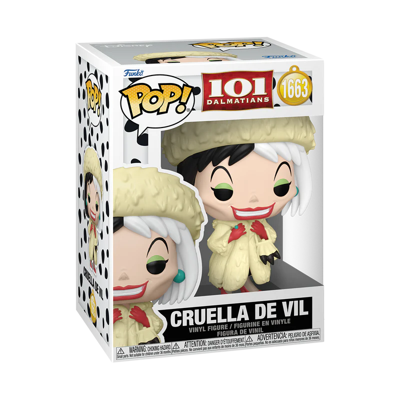 Funko Pop! Disney- 101 - Cruella De Vil