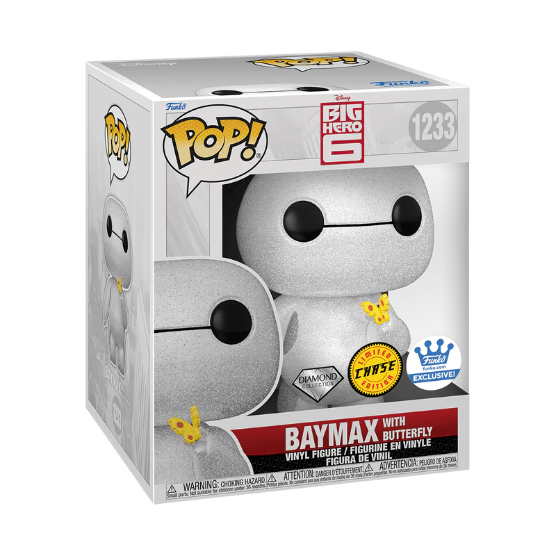 Funko Pop! Disney - Baymax With Butterfly CHASE (Funko Shop) 6-inch