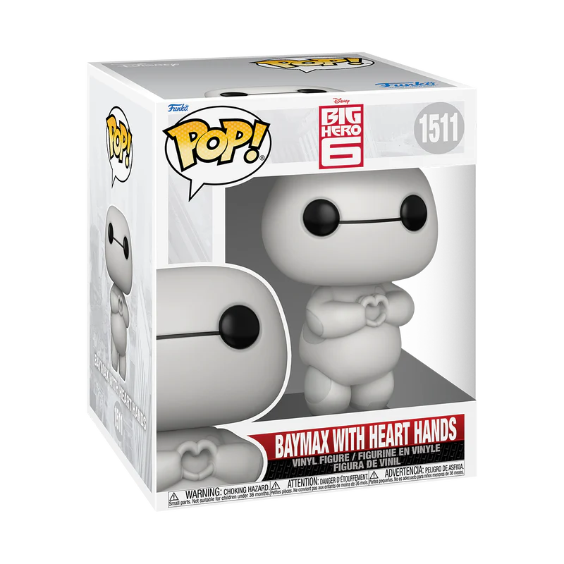 Funko Pop! Disney - Big Hero Six Baymax with Heart Hands