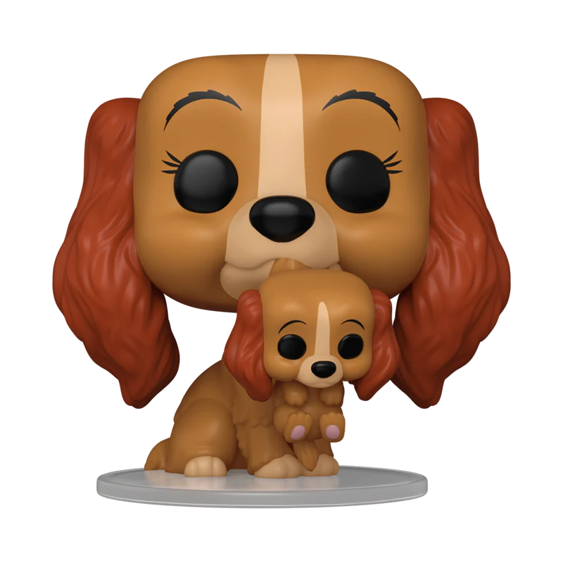 Funko Pop! Disney - Lady and the Tramp 70th Anniversary Lady with Puppy - Image 2
