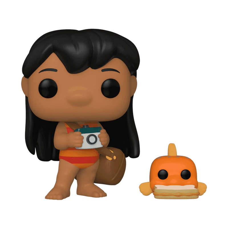 Funko Pop! Disney - Lilo & Stitch Lilo with Pudge - Image 2