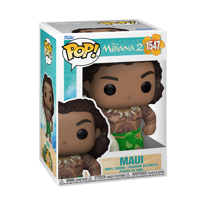 Funko Pop! Disney - Moana 2 Maui with Fish Hook