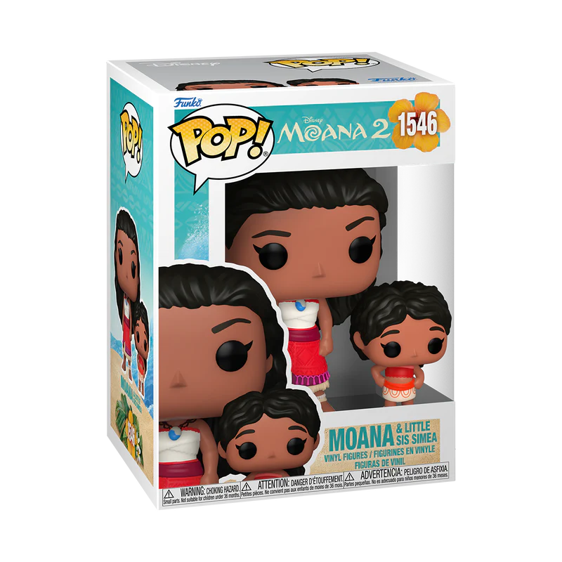 Funko Pop! Disney - Moana 2 Moana & Little Sis Simea