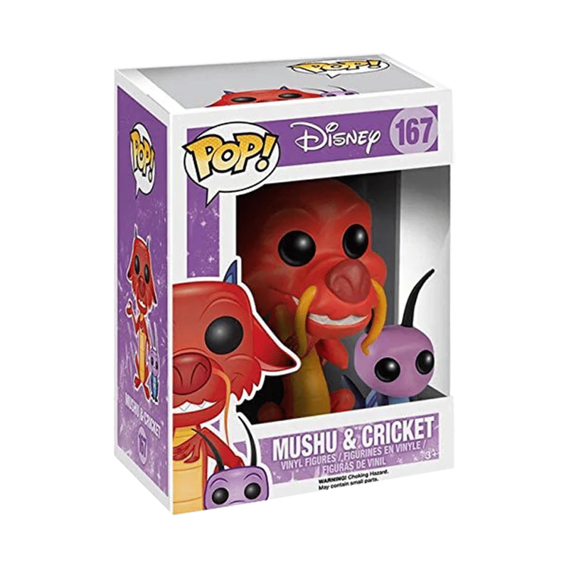 Funko Pop! Disney - Mushu & Cricket