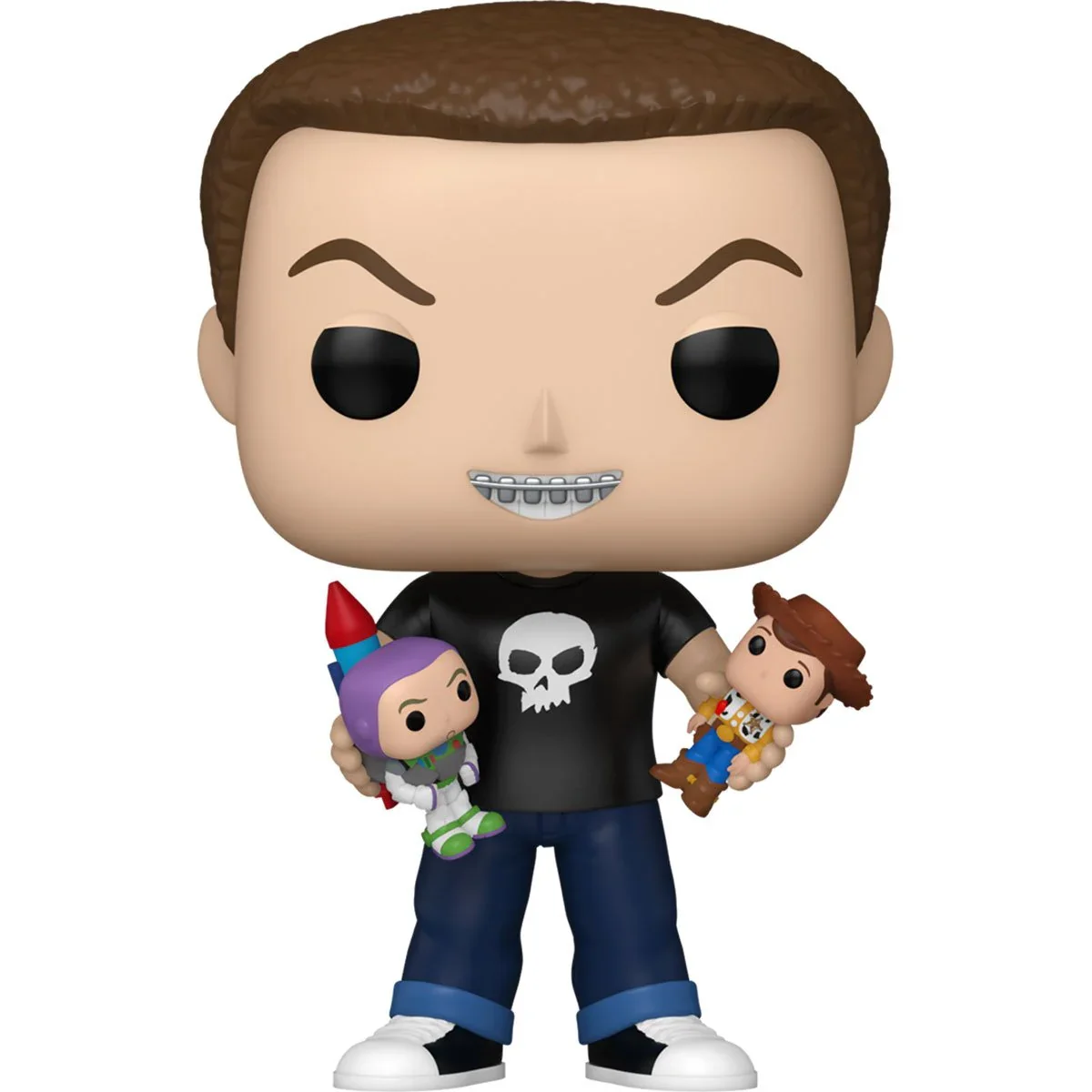 Funko Pop! Disney - Toy Story 30th Anniversary - Sid with Buzz Lightyear and Woody (Specialty Series) - Image 2