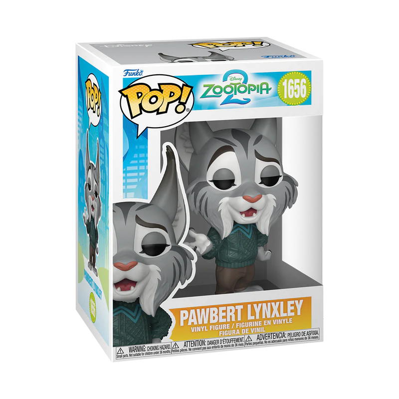 Funko Pop!  Disney - Zootopia 2 Pawbert Lynxley