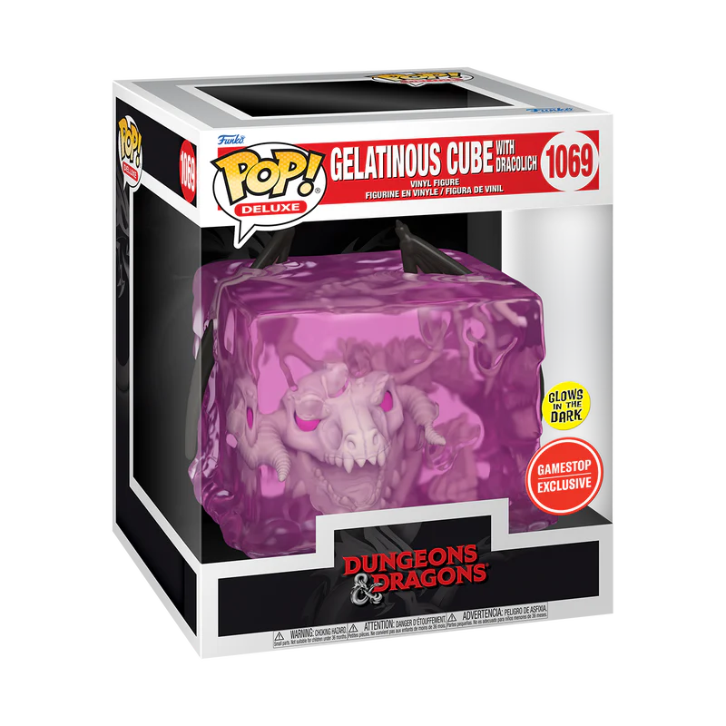 Funko Pop! Dungeons & Dragons - Gelatinous Cube w/ Dracolich Glow (Gamestop)