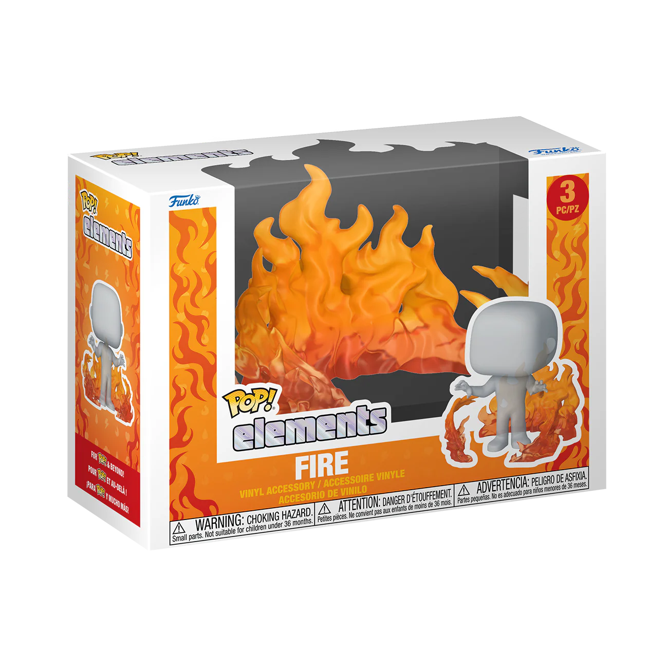Funko Pop! Elements- Fire- Red