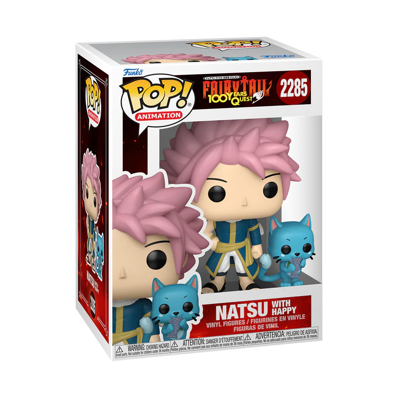 Funko Pop! Fairy Tail - Natsu And Happy
