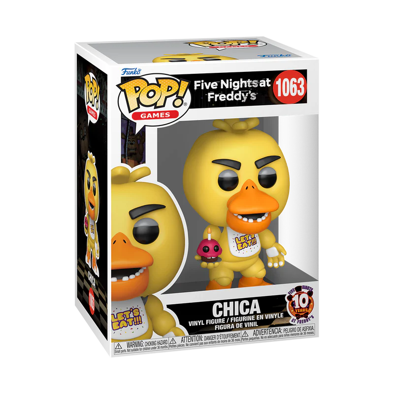 Funko Pop! Five Nights at Freddys 10th Anniversary - Chica
