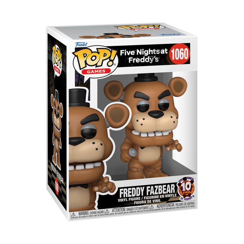 Funko Pop! Five Nights at Freddys 10th Anniversary - Freddy Fazbear