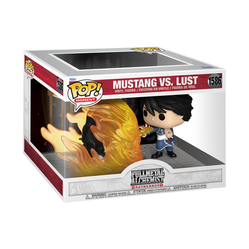 Funko Pop! Fullmetal Alchemist Brotherhood Mustang vs. Lust Moment