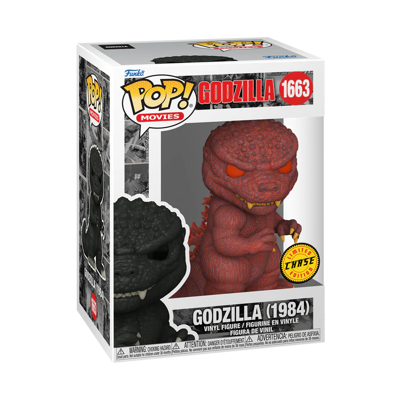 Funko Pop! Godzilla 70th Anniversary - Godzilla (1984) Chase