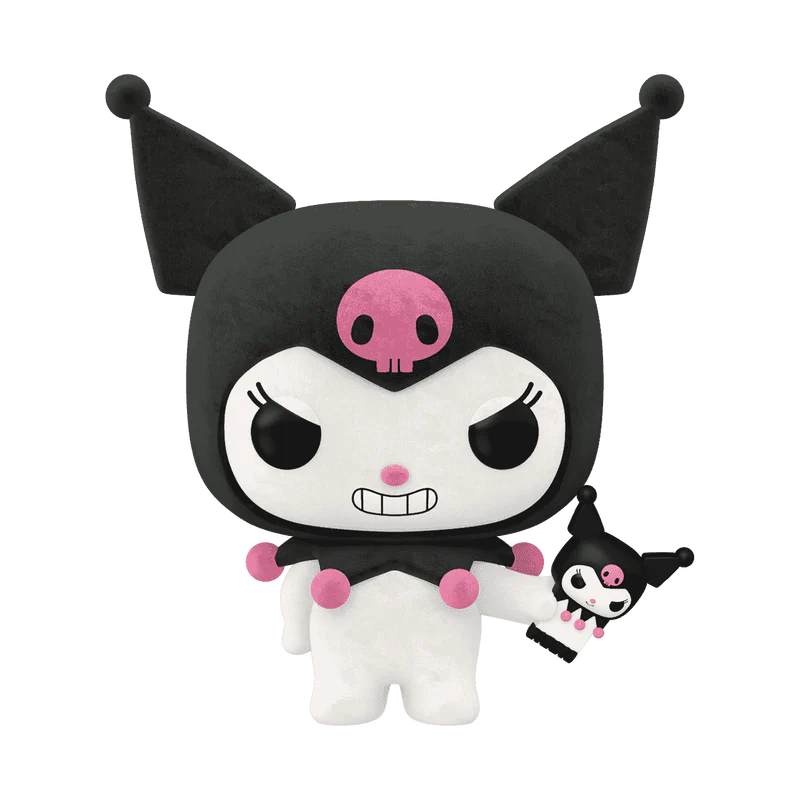 Funko Pop! Hello Kitty - Kuromi with Phone Flocked Chase (Brad’s Toys & Collectibles) - Image 2