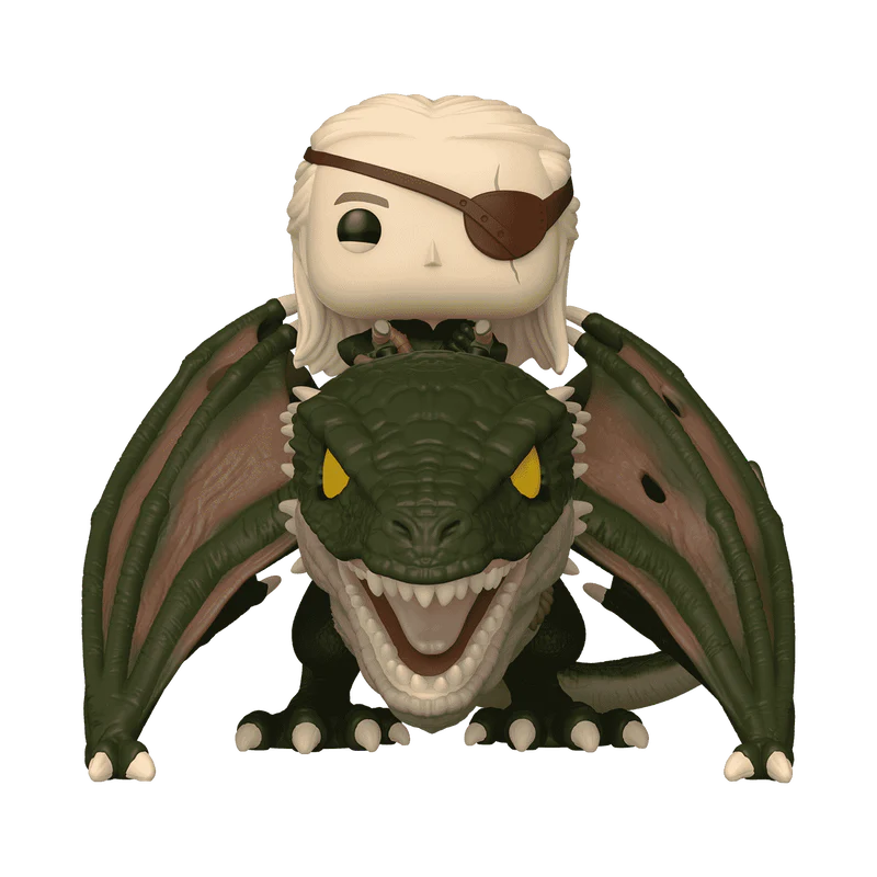 Funko Pop!  House of the Dragon - Aemond Targaryen with Vhagar (Special Edition) - Image 2
