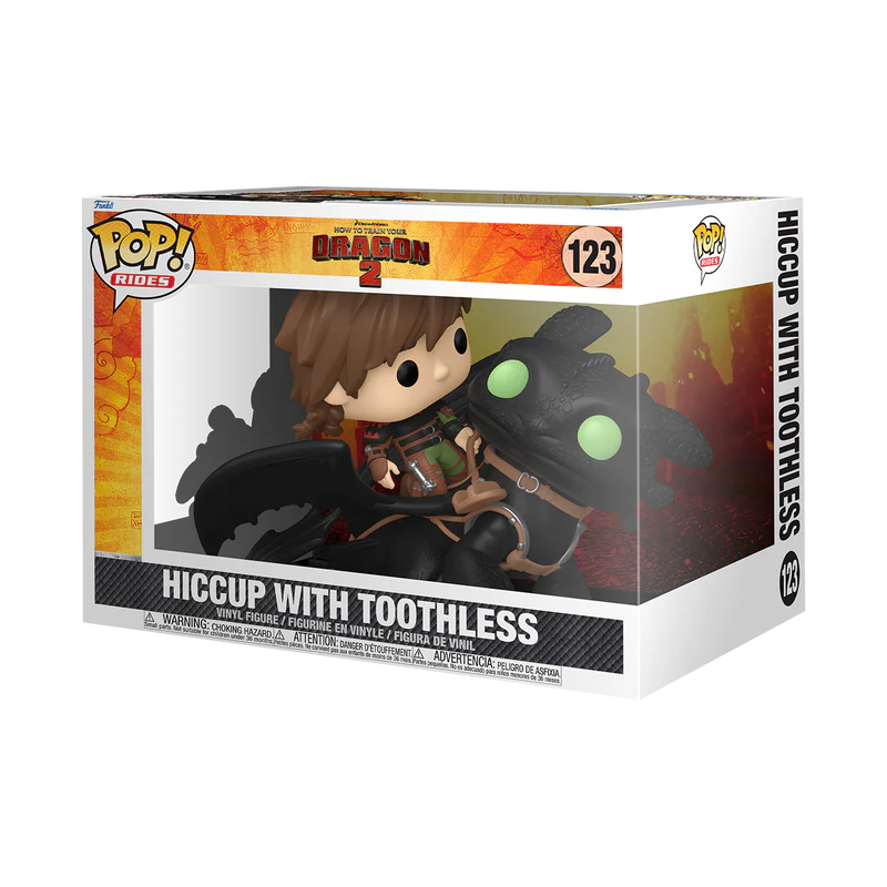 Funko Pop! How to Train Your Dragon 2- Hiccup with Toothless Deluxe