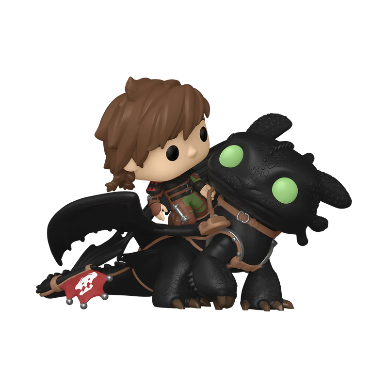 Funko Pop! How to Train Your Dragon 2- Hiccup with Toothless Deluxe - Image 2