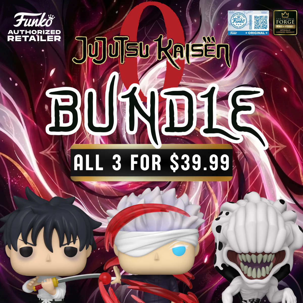 Funko Pop! Jujutsu Kaisen 0 - BUNDLE