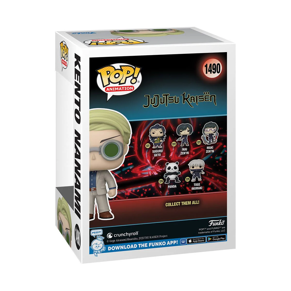 Funko Pop! Jujutsu Kaisen - Kento Nanami Glow (Entertainment Earth) - Image 3