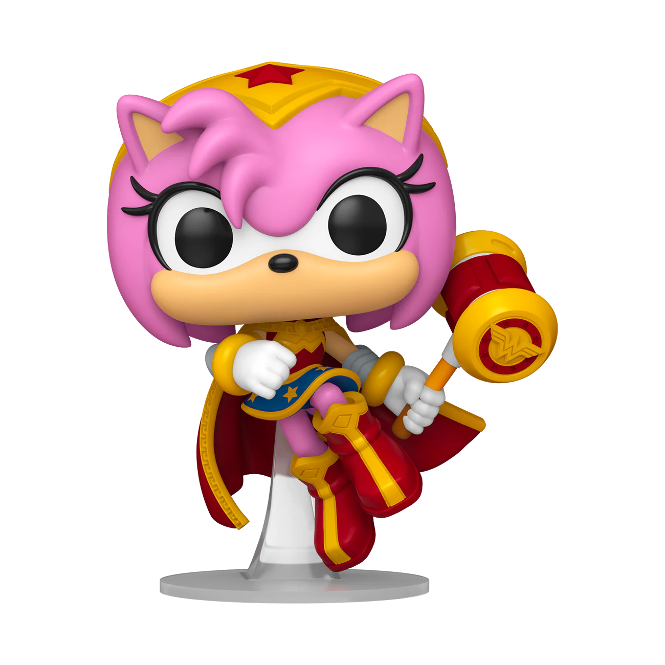 Funko Pop! Justice League & Sonic- Amy As Wonder Woman - Image 2