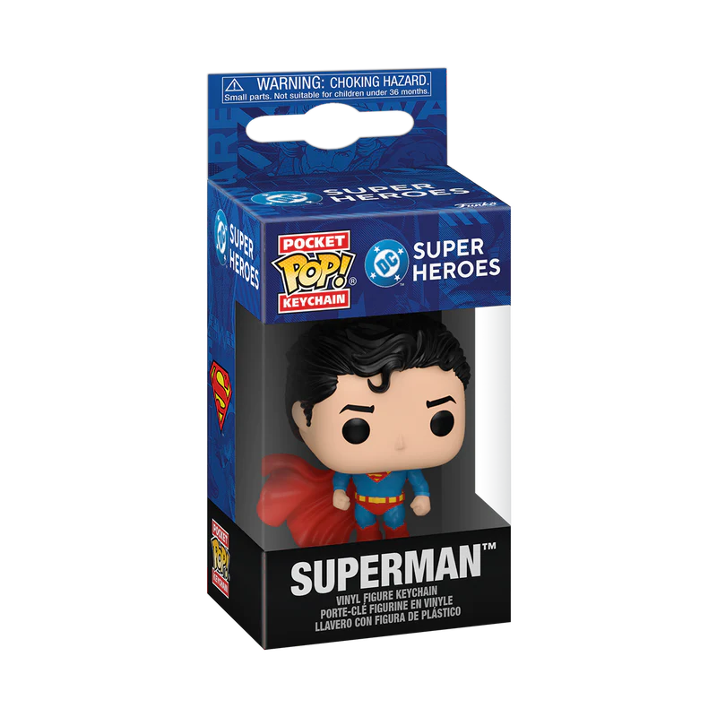 Funko Pop! Keychain: DC - Superman New Classics
