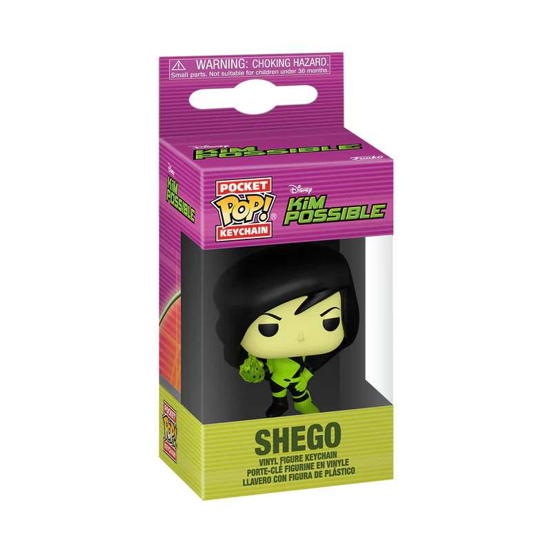 Funko Pop! Keychain:  Kim Possible - Shego