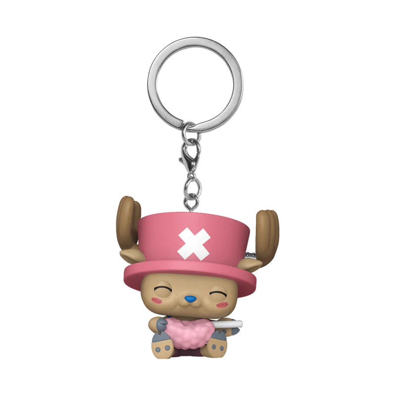 Funko Pop! Keychain: One Piece - Chopper With Cotton Candy (Gamestop) - Image 2