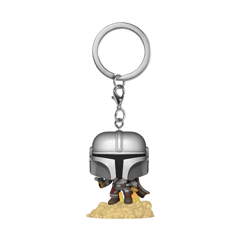 Funko Pop! Keychain Star Wars The Mandalorian with Blaster - Image 2