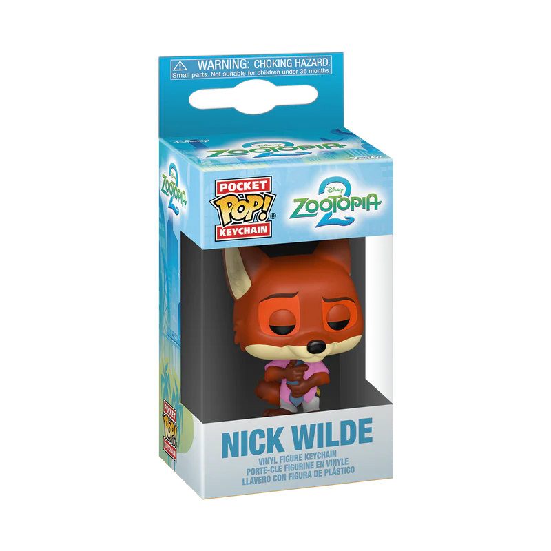 Funko Pop! Keychain: Zootopia 2 - Nick Wilde